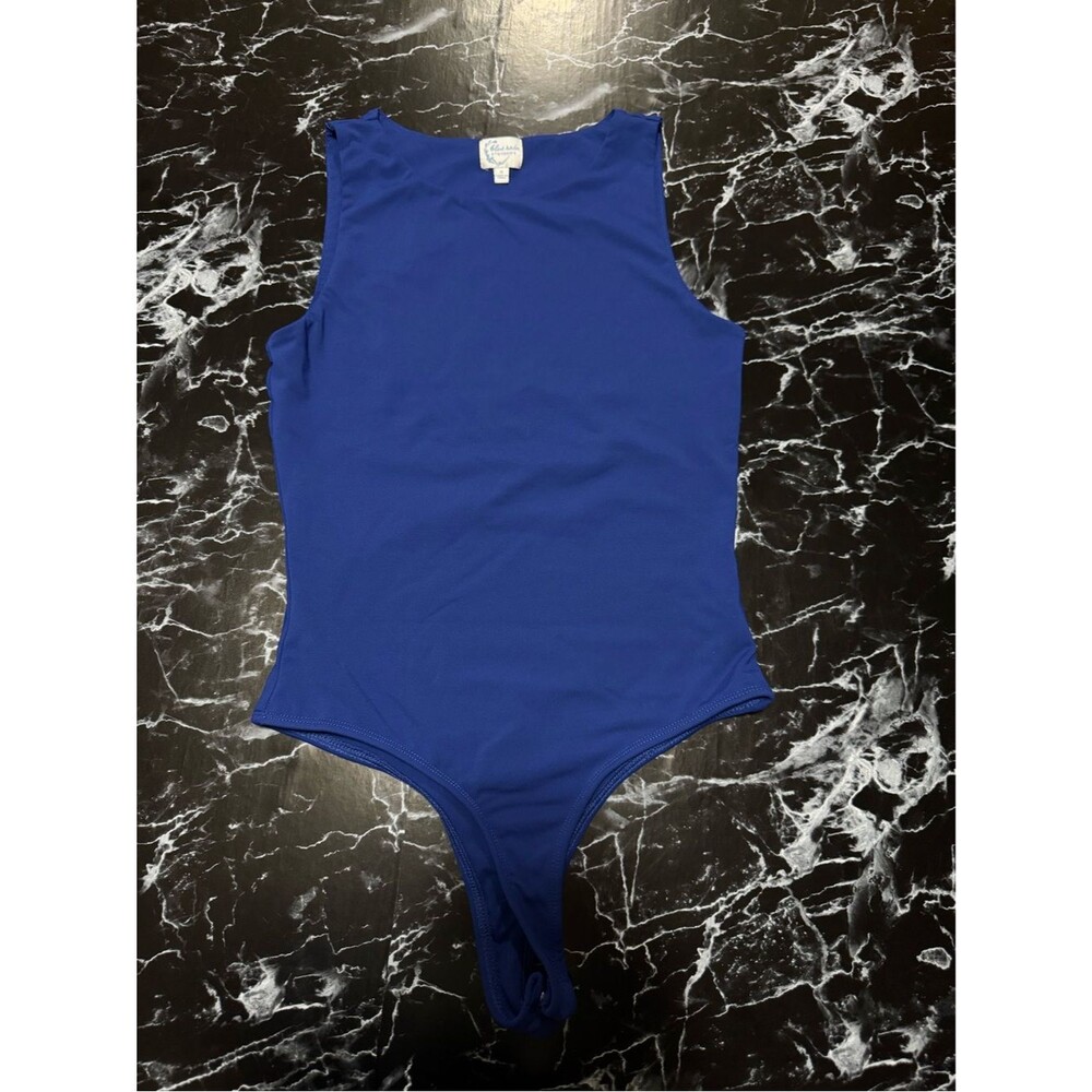 Blue-rain Women's Blue and Navy Bodysuit